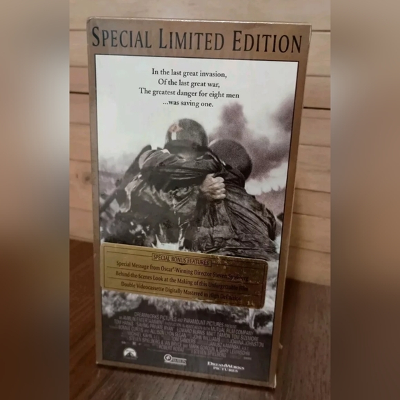 Saving Private Ryan sealed VHS tape two tapes - Picture 3 of 5